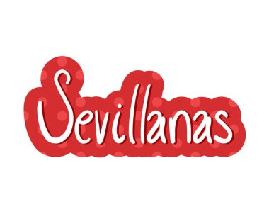 Sevillanas sembolünün yaratıcı tasarımı