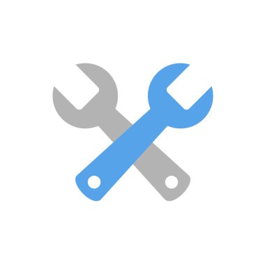 İngiliz anahtarı simgesinin yaratıcı tasarımı