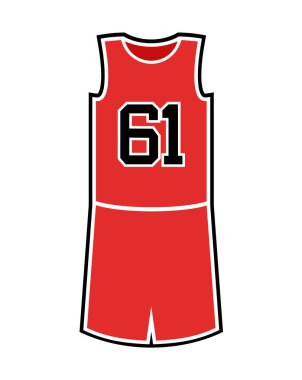 Sepet üniforması çiziminin yaratıcı tasarımı