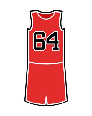 Sepet üniforması çiziminin yaratıcı tasarımı