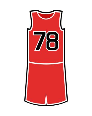 Basketbol formasının yaratıcı tasarımı