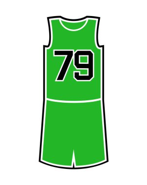 Basketbol formasının yaratıcı tasarımı