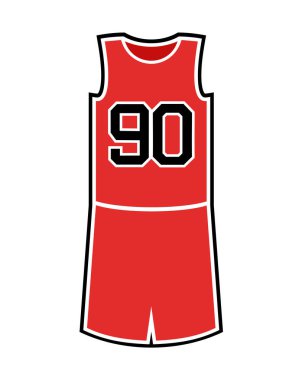 Sepet üniforması çiziminin yaratıcı tasarımı