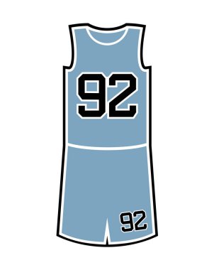 Sepet üniforması çiziminin yaratıcı tasarımı