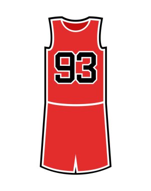 Sepet üniforması çiziminin yaratıcı tasarımı