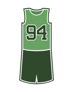 Sepet üniforması çiziminin yaratıcı tasarımı