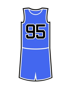 Sepet üniforması çiziminin yaratıcı tasarımı