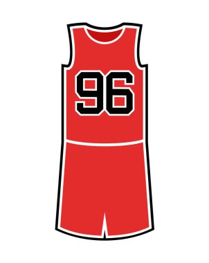 Sepet üniforması çiziminin yaratıcı tasarımı