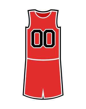 Sepet üniforması çiziminin yaratıcı tasarımı