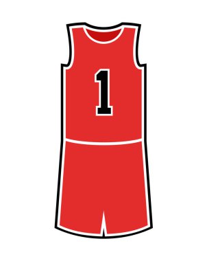 Sepet üniforması çiziminin yaratıcı tasarımı