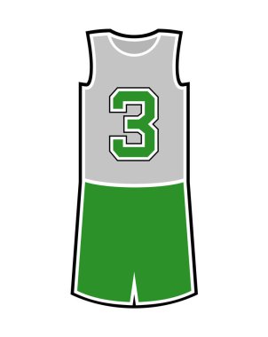 Sepet üniforması çiziminin yaratıcı tasarımı