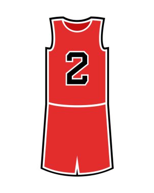 Sepet üniforması çiziminin yaratıcı tasarımı