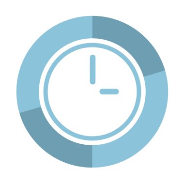 Saat simgesinin yaratıcı tasarımı