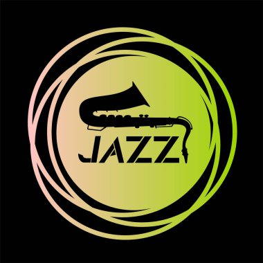 Caz simgesinin yaratıcı tasarımı