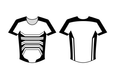 Güzel gömlek tasarımının yaratıcı tasarımı