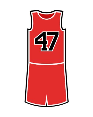 Sepet üniforması çiziminin yaratıcı tasarımı