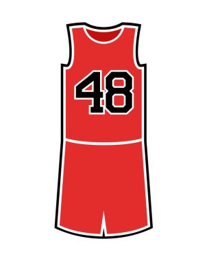 Sepet üniforması çiziminin yaratıcı tasarımı