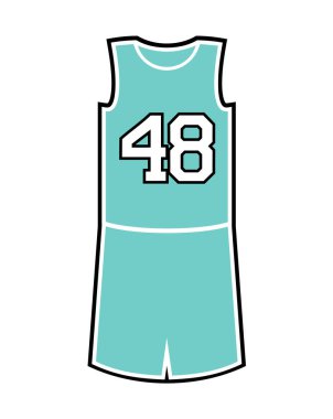 Sepet üniforması çiziminin yaratıcı tasarımı