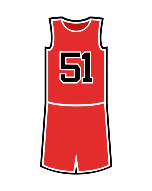 Sepet üniforması çiziminin yaratıcı tasarımı