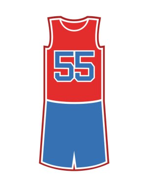 Sepet üniforması çiziminin yaratıcı tasarımı