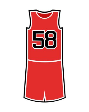 Sepet üniforması çiziminin yaratıcı tasarımı