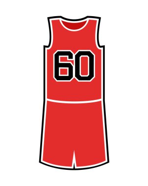 Sepet üniforması çiziminin yaratıcı tasarımı