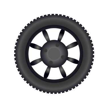 Çivili lastiğin yaratıcı tasarımı