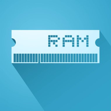 Zarif ram bellek simgesinin yaratıcı tasarımı