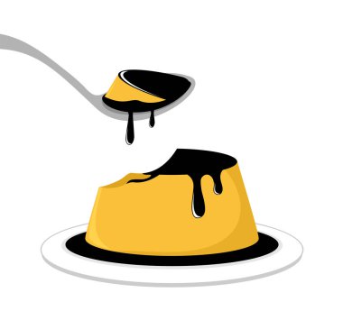 Lezzetli tatlı çiziminin yaratıcı tasarımı