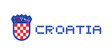 Yaratıcı Hırvatistan sembolünün yaratıcı tasarımı