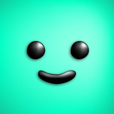 Gülen yüz çiziminin yaratıcı tasarımı