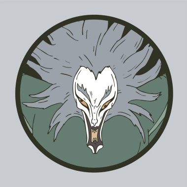 Yaratıcı iblis çizimi.