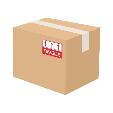 Kutu illüstrasyonunun yaratıcı tasarımı