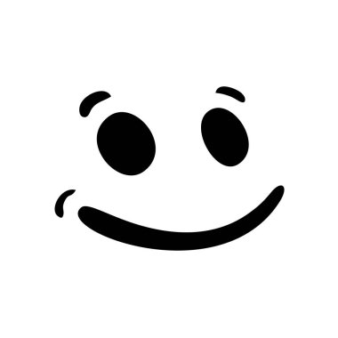 Gülen yüz çiziminin yaratıcı tasarımı