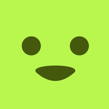 Gülümseyen yüz tasarımının yaratıcı tasarımı