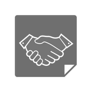 Gri iş sembolünün yaratıcı tasarımı