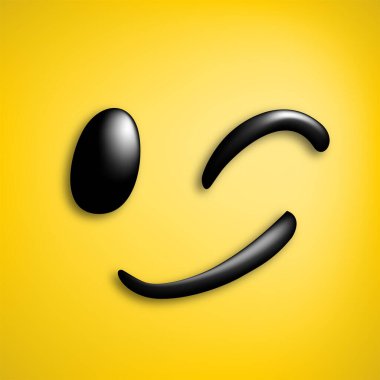 Gülen yüz çiziminin yaratıcı tasarımı