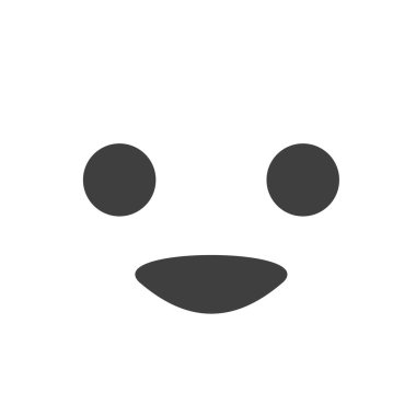 Gülümseyen yüz tasarımının yaratıcı tasarımı