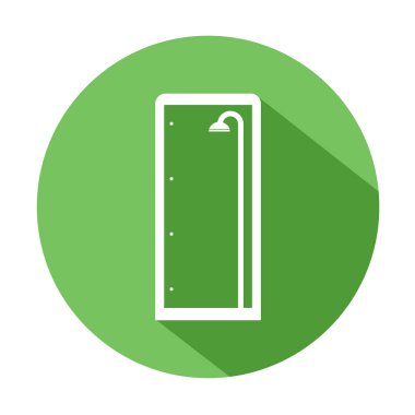 Duş muhafaza simgesinin yaratıcı tasarımı