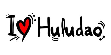 Çin 'in Huludao şehrinin yaratıcı tasarımı.