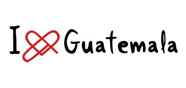Guatemala aşk ikonunun yaratıcı tasarımı