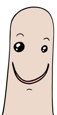 Mutlu ifadenin yaratıcı tasarımı