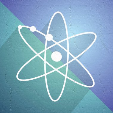 Yaratıcı atom sembolü tasarımı