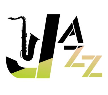 Caz simgesinin yaratıcı tasarımı