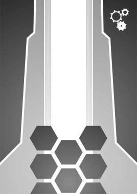 Yaratıcı yaratıcı teknoloji arka planı tasarımı