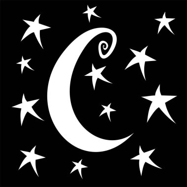 Yaratıcı Ay tasarımı