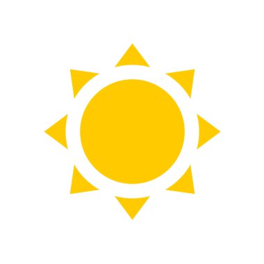 Güzel güneş tasarımının yaratıcı tasarımı