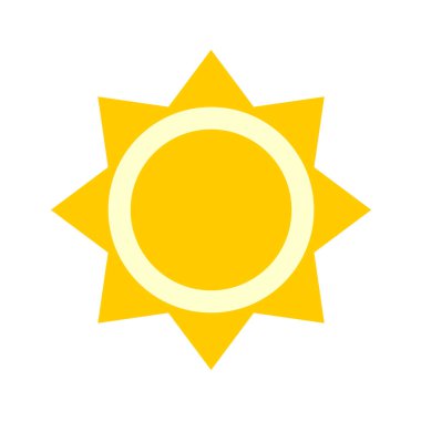 Güzel güneş tasarımının yaratıcı tasarımı