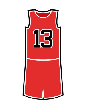 Sepet üniforması çiziminin yaratıcı tasarımı