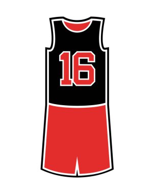 Sepet üniforması çiziminin yaratıcı tasarımı